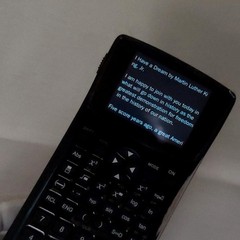 Txt Calculator 4GB Memory Music Video Photo E-Book with Emergency Button4051