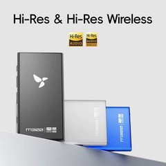 Hiby Digital M300 Android DAP Player Black touchscreen display 128 GB 4GB RAM