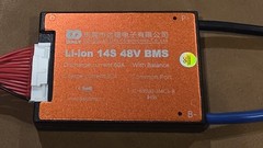 NEW DALY 14S 52V 60A Li-ion BMS Common Port Battery Protection w/ Balance Leads