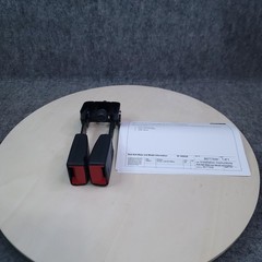 GM Rear Seat Belt Double Buckle 86777658 Silverado Sierra Hummer EV Black New