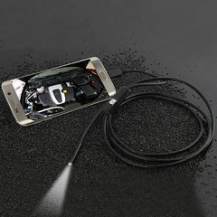 7mm Lens Micro USB Endoscope HD Snake Inspection Camera 6-LED For Android Phone