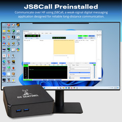 DXSentinel SDR Ham Radio Mini PC Kit 8GB 64GB SSD JS8Call FLDIGI Windows 11 Pro