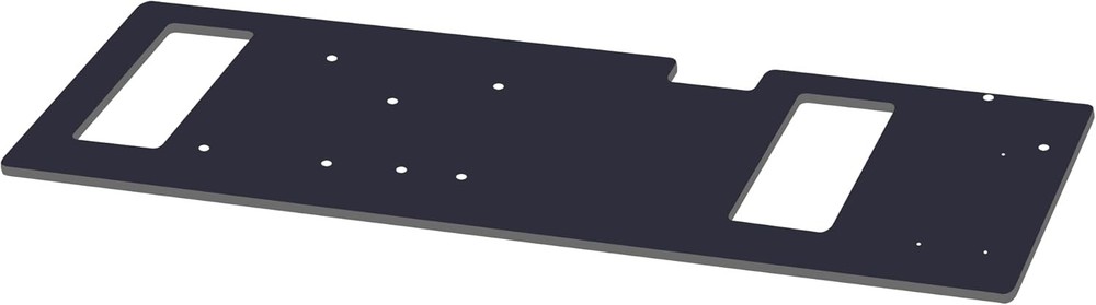1Pcs Amplifier Rack/Plate/Board Fits 2019-2024 GM Truck Silverado Sierra 1/2 PVC