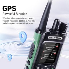 UHF VHF 10W Ham 2 Way Radio GPS Long Range Communication Digital Analog