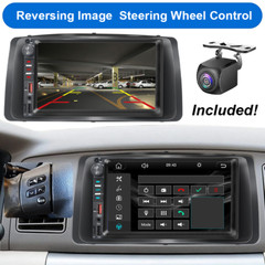 Touch Screen Car Stereo Radio GPS Head Unit Cam Fit For Toyota Corolla 2003-2008