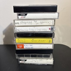 36 Cassette Tape Lot Sold As Blanks TDK Maxell Sony Fuji Scotch Reusable