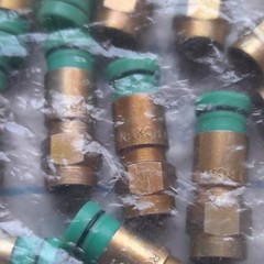 Lot of 50 Thomas & Betts Snap-N-Seal Coaxial F M Compression Connectors NOS