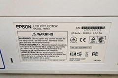 Epson PowerLite Pro Z9800W 8300 Lumen 3LCD WXGA Projector W/ Lens