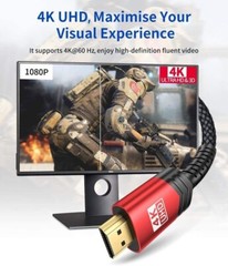 4K HDMI 2.0 Cable UHD HDTV Ultra HD 2160P 4Kx2K HDR 60Hz 18Gbps Dolby HDCP 2.2