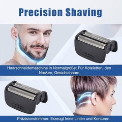 Shaver Replacement Blades Compatible with 1 Count (Pack of 1), Black/1pcs