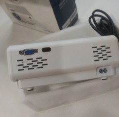 TopTro TR21 Mini WiFi HDMI Bluetooth 1080P Video LED Projector In White
