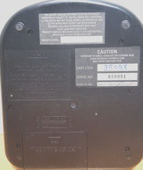 Portable CD Player – RCA – RP-7925A – Home or Vehicle Ready – AC or Battery Use