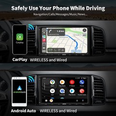 ATOTO S8 Standard 7in 2 DIN Car Stereo Radios Wireless Android Auto & CarPlay,BT