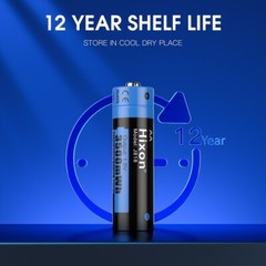 Hixon 1.5V AA Lithium Rechargeable Batteries 3500mWh AA Batteries for Blink Lot