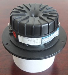 vintage DYNAUDIO D-260 28mm dome tweeter, Denmark c.1995—has been spray-painted