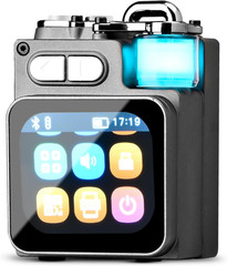 Mini Bluetooth Speaker, Smart Wireless Portable Speaker with Touchscreen, Loud H