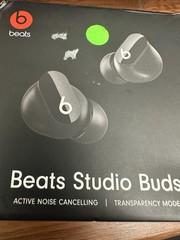 Beats by Dr. Dre Studio Buds Wireless Noise Cancelling Earbuds -BLACK -MJ4X3LL/A