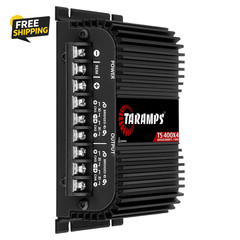 TS 400X4 400W RMS 4 Channel Car Amplifier 2 Ohm Full Range RCA Black Stereo