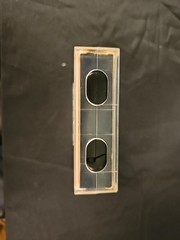 VHS Clear Plastic Cases Bottom Loader Sleeve Protective Case (Movie Not Included