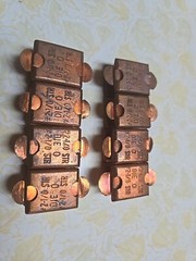 8 Pc. Crimp Style 2-1/0 Copper Splice Forcstranded Wire Die0 CDT-303-8