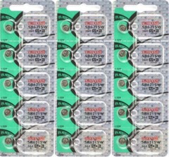 Fifteen (15) Maxell 364 SR621SW Silver Oxide Watch Batteries FREE SHIP EXP 2028*