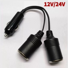 Dual Car Cigarette Lighter Splitter Charger Power Socket Adapter 12v Outlet Lot
