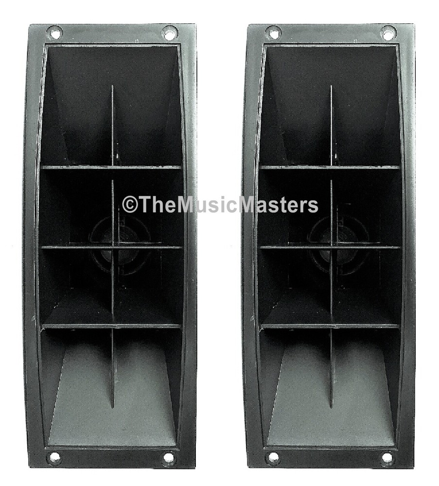 One Pair 3 x 9 Inch Piezo Flush Mount Horn TWEETERS Home Car Pro Studio Speakers