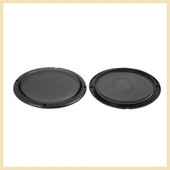 2pcs 8″ Black Car Speaker Cover Steel Mesh Sub Woofer Subwoofer Grill New