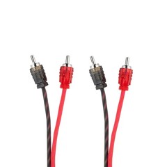 DS18 1FT Ultra Flex 100% OFC RCA Cable Wire – Dual male RCA – 10-Pack