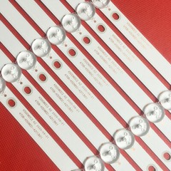 9Pcs LED Backlight Strips 4708-K50WDC-A4113N01 For Toshiba 50LF621U21 50LF621C21