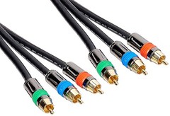 Monoprice (2768) 3Ft 18AWG CL2 Premium 3-RCA Component RG6-U Video Coaxial Cable
