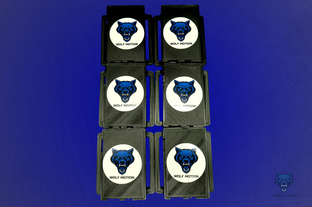 SlimeVR Compatible Full-Body Trackers 6-Pack | VRChat SteamVR FBT Kit WolfMotion