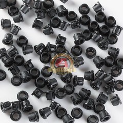Black Plastic Snap Grommets 3/16″ 100 PCS/BAG