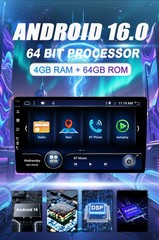 10 Inch Android 10.0 2 DIN Car Radio Stereo GPS Head Unit 4G+64G RDS Octa Core
