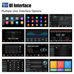 10.1 inch Touch Screen Rotatable Car Stereo Radio 1 DIN Android 13 GPS Navi Wifi