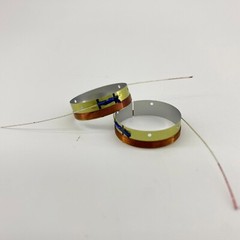 2 Aft Voice Coil For Focal T122, TC120TDX, TC90TDX Tweeter 8Ω Aluminum Former