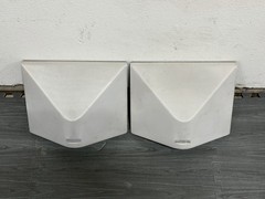 Mission Surround Speakers 77DS Bipole Wall Mountable White Pair Made In England