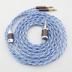 7N Silver Plated Copper headphone cable For Hifiman Arya/Sundara/Ananda