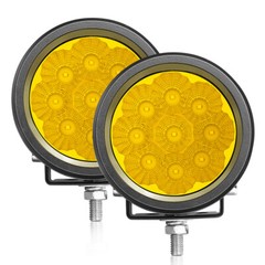 2x 3.5″inch Round LED Work Light Bar Flood Pods Fog Driving Lamp Offroad 4WD SUV