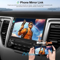 Double 2 Din 7″ IOS/Android 13 Car Stereo GPS Navi Radio Bluetooth CarPlay w/Cam