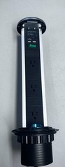 Hafele 822.82.930 SensioPod Vertical Pull Out Powerdock – Chrome OPEN BOX