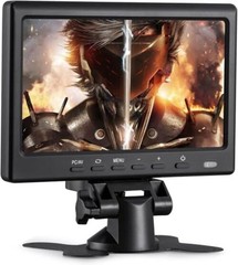 7inch HD LCD Monitor, IPS 1024X600 Resolution Screen, Car Rearview Cameras