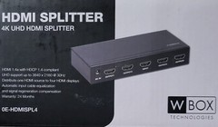 1 in 4 out 4K Port 3840 X 2160 Full HD HDMI Splitter Hub Repeater Amplifier
