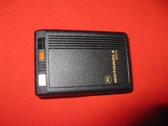 1pc NEW Motorola Bravo Classic Pager Beeper Black w belt clip UHF 461.6125 mhz