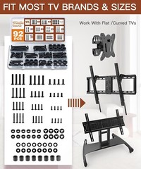 “Universal TV Mounting Hardware Kit | M4/M5/M6/M8 Screws & Spacers | VESA-Comp..