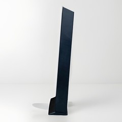Vintage Laserline 25 VHS Tape Tower Storage Rack Black Plastic