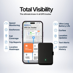 BrickHouse Security EON Odyssey –Long-Life Wireless 4G LTE Real-Time GPS Tracker