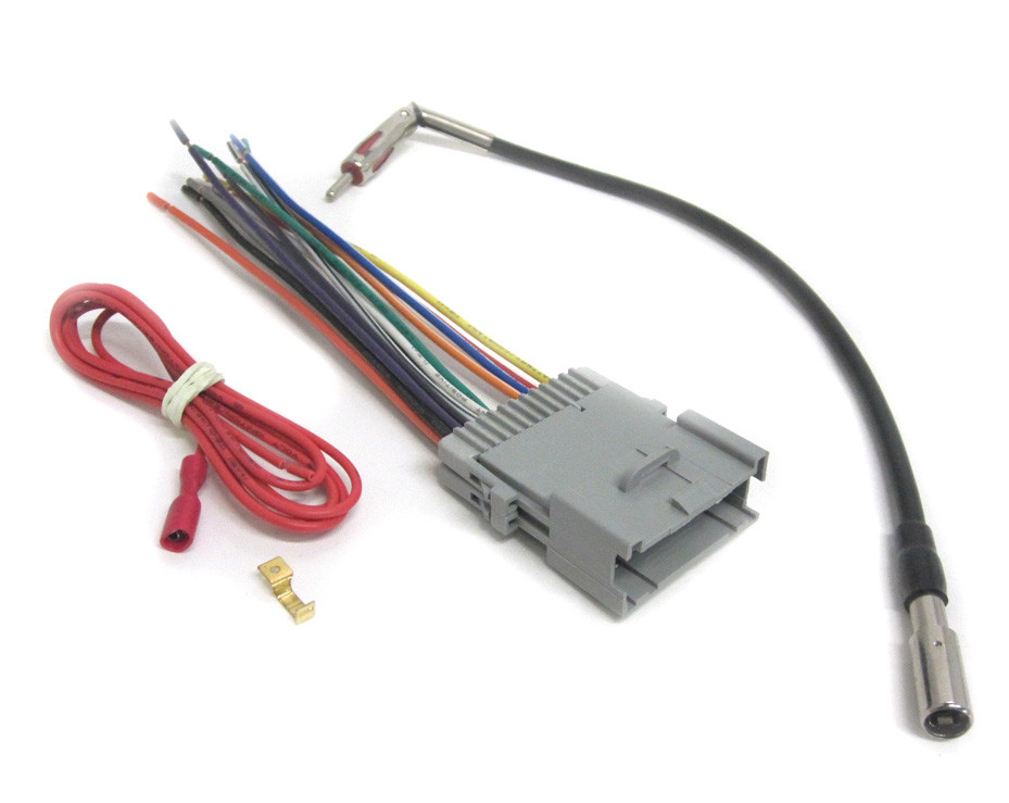 Car Stereo Wiring Combo Harness+Antenna Adapter 2002-2013 Select GM vehicles +