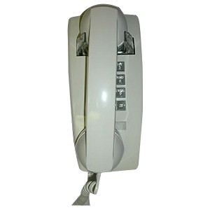 Cortelco Flojet 2554-V-WH Standard Phone, White