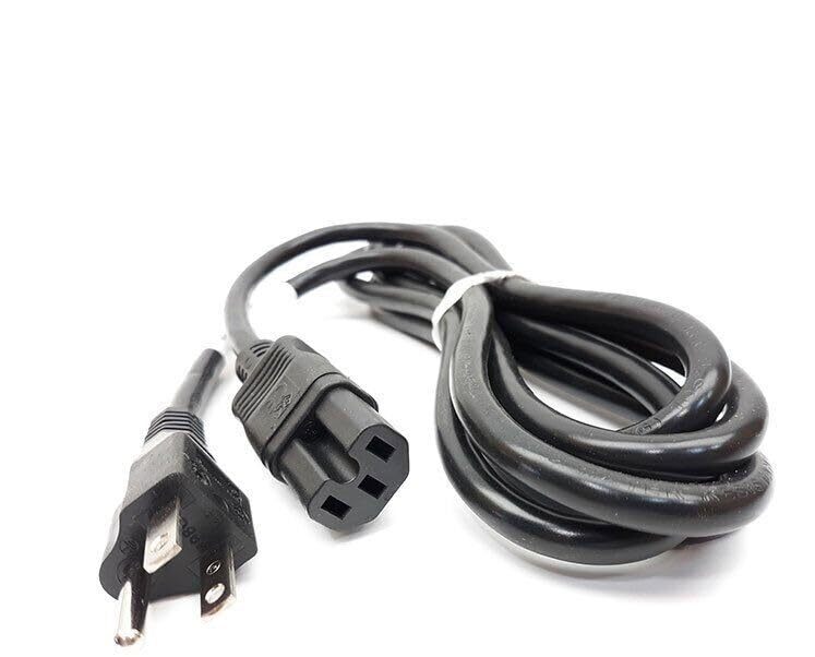 NEMA 5-15P-IEC 60320 C15 14AWG 15A/1875W SJT 125V 15FT 5M 10 Pack